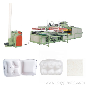 Foam Polystyrene Plate Tray Vacuum Forming Machine